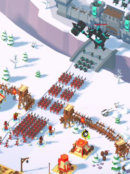Idle Siege: War simulator game