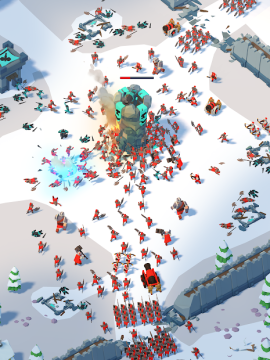 Idle Siege: War simulator game