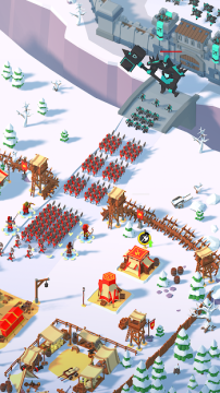 Idle Siege: War simulator game