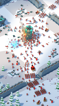 Idle Siege: War simulator game