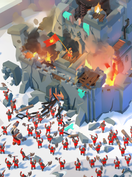 Idle Siege: War simulator game